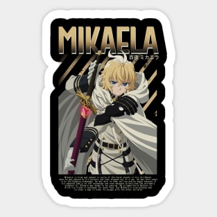 Mikaela - Owari No Seraph Sticker